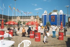 Petanque p� J�rnv�gstorget