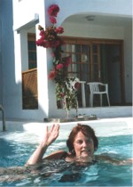 Evening swim