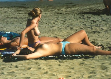 Female beach appearance